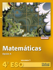 Portada de Adarve Matemática 4º ESO  Libro del Alumno + CD Alumno Versión Trimestral (Volúmenes 1,2,3)