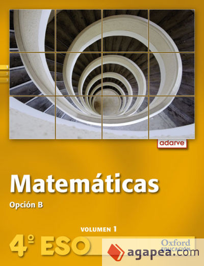 Adarve Matemáticas B 4º ESO  Libro del Alumno + CD Alumno Version Trimestral (Volúmenes 1,2,3)