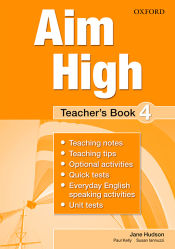 Portada de Aim High 4. Teacher's Book