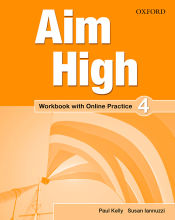 Portada de Aim High 4. Workbook + Online Practice Pack
