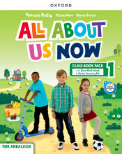 Portada de All About Us Now 1. Class Book. Andalusian Edition
