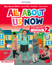 Portada de All About Us Now 2. Class Book. Andalusian Edition