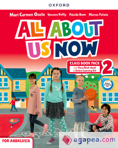 All About Us Now 2. Class Book. Andalusian Edition