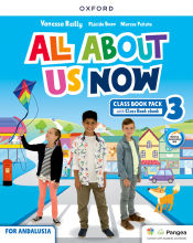 Portada de All About Us Now 3. Class Book. Andalusian Edition