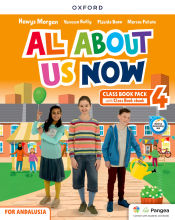 Portada de All About Us Now 4. Class Book. Andalusian Edition