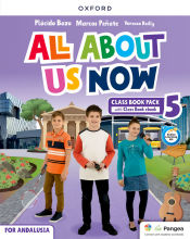 Portada de All About Us Now 5. Class Book. Andalusian Edition