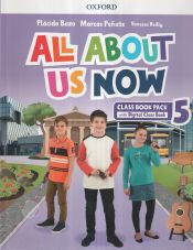 Portada de All About Us Now 5. Class Book