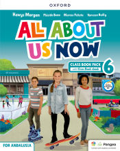 Portada de All About Us Now 6. Class Book. Andalusian Edition