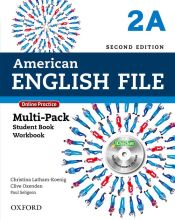 Portada de American English File 2nd Edition 2. Multipack A