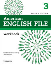 Portada de American English File 2nd Edition 3. Workbook without Answer Key (Ed.2019)
