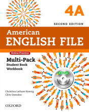 Portada de American English File 2nd Edition 4. Multipack A