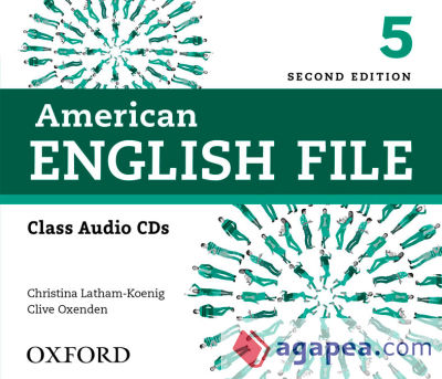 American English File 2nd Edition 5. Class Audio CD (4)