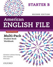 Portada de American English File 2nd Edition Starter. MultiPack B (Ed.2019)