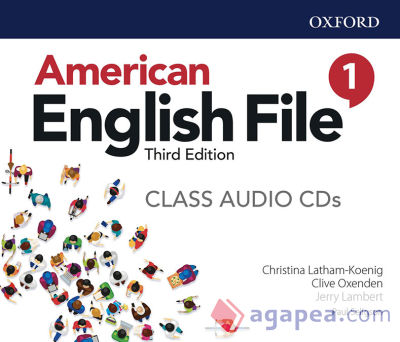 American English File 3th Edition 1. Class Audio CD (5)