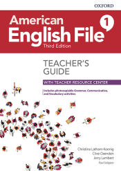 Portada de American English File 3th Edition 1. Teacher's Book Pack