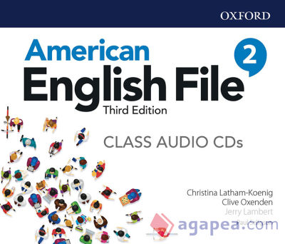 American English File 3th Edition 2. Class Audio CD (5)