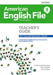 Portada de American English File 3th Edition 3. Teacher's Book Pack