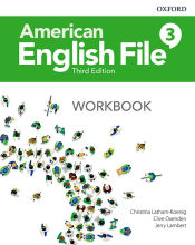 Portada de American English File 3th Edition 3. Workbook without Answer Key