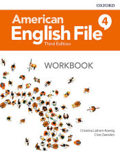 Portada de American English File 3th Edition 4. Workbook without Answer Key