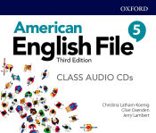 Portada de American English File 3th Edition 5. Class Audio CD (5)