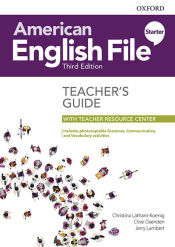 Portada de American English File 3th Edition Starter. Teacher's Book Pack