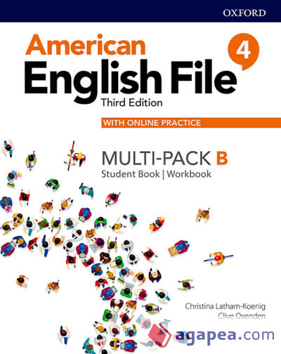 American English File Level 4 Student Book/Workbook Multi-Pack B with Online Practice