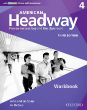 Portada de American Headway 4. Workbook+Ichecker Pack 3rd Edition