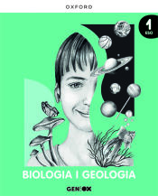 Portada de Biologia i Geología 1r ESO. Llibre de l'estudiant. GENiOX (Com. Valenciana - Valencià)