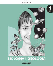 Portada de Biologia i Geologia 1r ESO. Llibre de l'estudiant. GENiOX (Comunitat Valenciana) ED. 2023