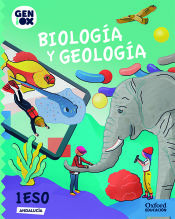 Portada de Biología y Geología 1º ESO. GENiOX Libro del Alumno (Andalucía)