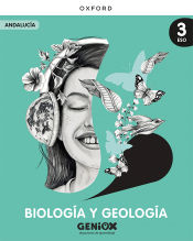 Portada de Biología y Geología 3º ESO. Libro del estudiante. GENiOX Situaciones de aprendizaje (Andalucía)