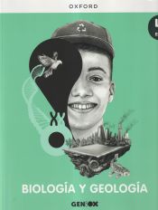 Portada de Biología y Geología 4º ESO. Libro del estudiante. GENiOX