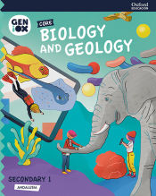 Portada de Biology & Geology 1º ESO. GENiOX Core Book (Andalusia)