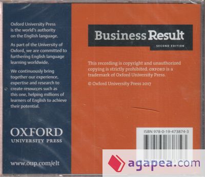 Business Result Elementary. Class Audio CD 2nd Edition