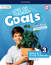 Portada de CLIL Goals Natural & Social Sciences 3. Class book Pack (Andalusia)
