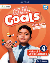 Portada de CLIL Goals Natural & Social Sciences 4. Class book Pack (Andalusia)