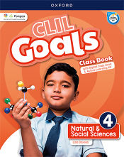 Portada de CLIL Goals Natural & Social Sciences 4. Class book