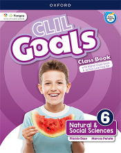 Portada de CLIL Goals Natural & Social Sciences 6. Class book