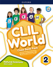 Portada de CLIL World Natural Sciences 2. Class Book