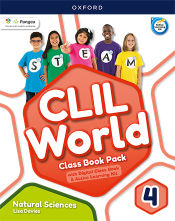 Portada de CLIL World Natural Sciences 4. Class Book