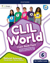 Portada de CLIL World Natural Sciences 6. Class Book (Castile & Leon)