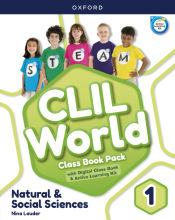 Portada de CLIL World Natural & Social Sciences 1. Class book