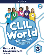 Portada de CLIL World Natural & Social Sciences 3. Class book