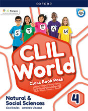 Portada de CLIL World Natural & Social Sciences 4. Class book
