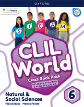 Portada de CLIL World Natural & Social Sciences 6. Class book