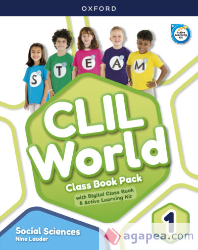 CLIL World Social Sciences 1. Class Book Pack (Madrid)