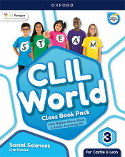 Portada de CLIL World Social Sciences 3. Class book (Castile & Leon)