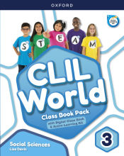 Portada de CLIL World Social Sciences 3. Class book