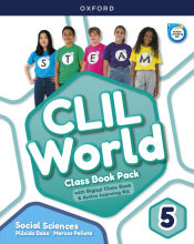 Portada de CLIL World Social Sciences 5. Class book