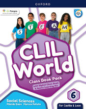 Portada de CLIL World Social Sciences 6. Class book (Castile & Leon)
